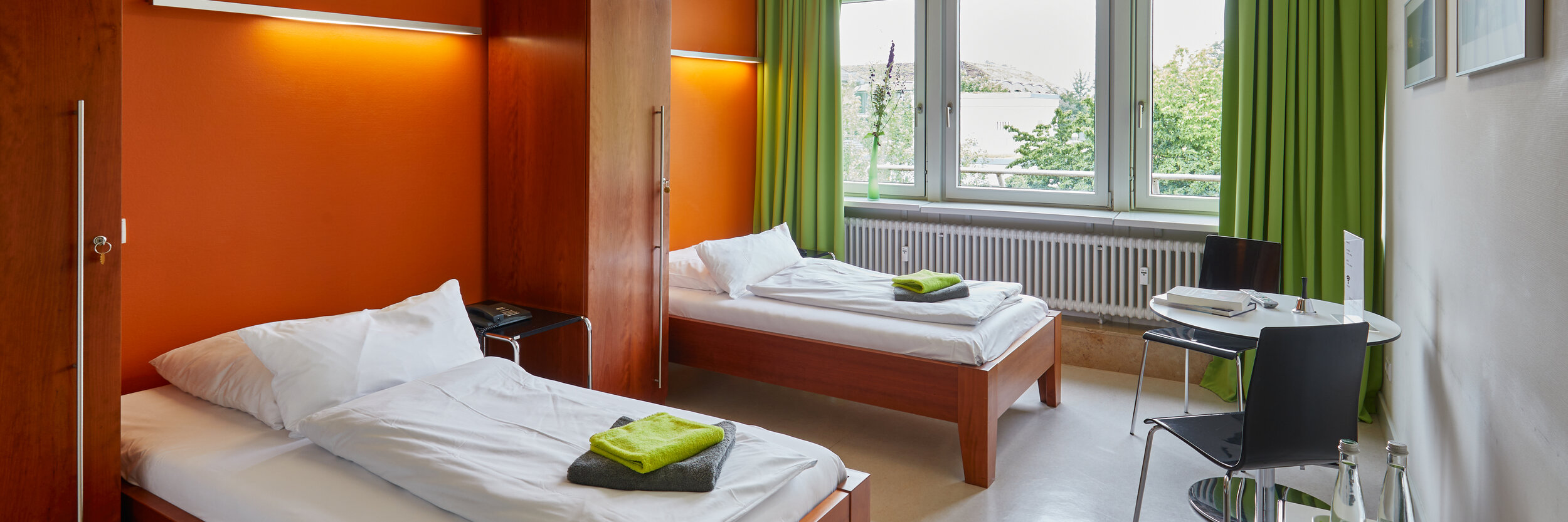 Blick in ein Patientenzimmer